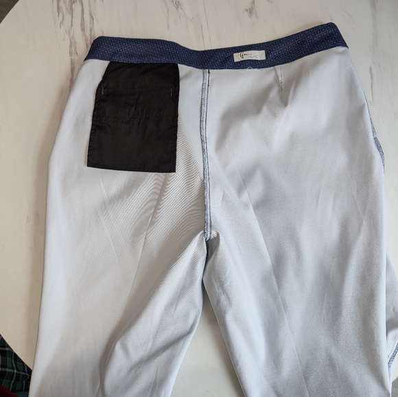 Greg Norman Curvy Women Blue TROUSERS Size 34" Waist - Picture 6 of 13